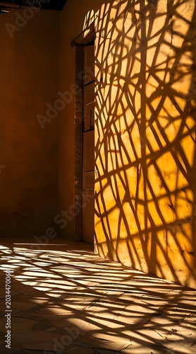 sun in the window African ornament wall building architecture town city  series 