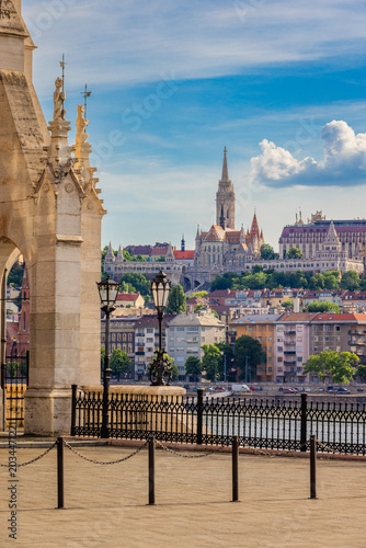 Konstfotografi Budapest At Sunset. Summer Day, Hungary