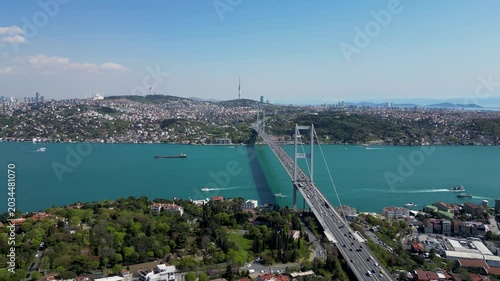 bridge over the istanbul 