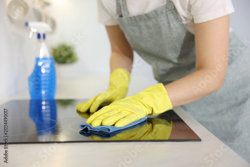 Tableau sur toile Spring cleaning