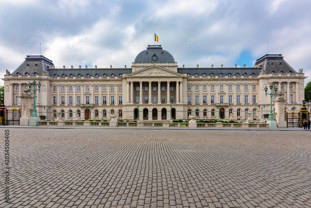 Obraz premium Royal Palace in Brussels, Belgium