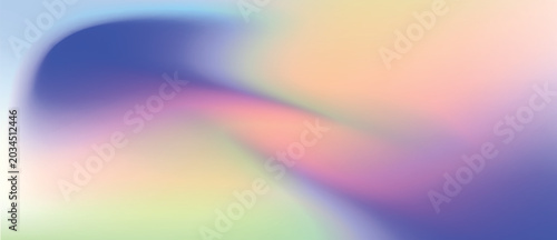 Futuristic abstract high resolution illustration with bright color gradient design and blue and yellow color transitions.