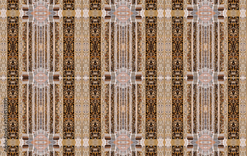 Texture astratta : strutture architettoniche speculari