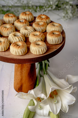 Mamoul traditional sweets stuffed with dates 