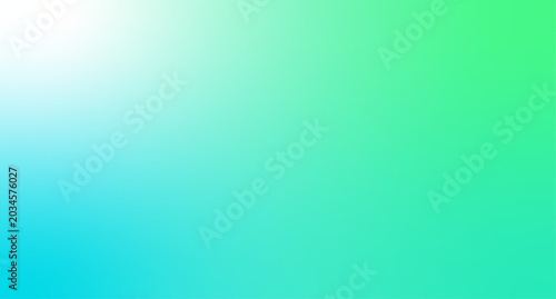 Obraz na płótnie Gradient background with teal and lime hues, smooth color transition