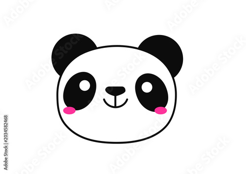 icon panda cute