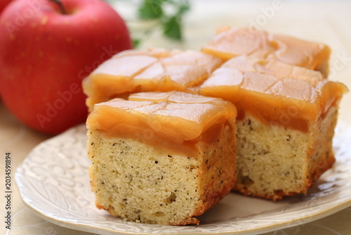 りんごと紅茶のケーキ