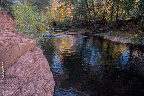 Wet Beaver Creek in Coconino National Forest AZ
