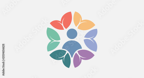 Colorful icon set vector illustrations