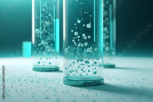 Layered Medical Technology Background 