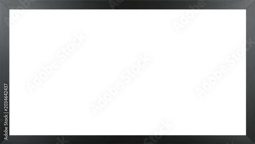 Cuadro en lienzo Black Ebony wood frame with premium texture, minimalist design for summer and li