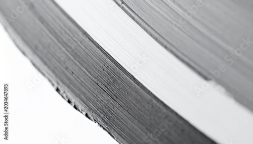 Abstract Gray and White Paint Strokes Texture