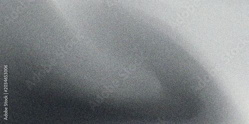 Photography Grainy gradient background, grey black white monochrome abstract noise texture banner backdrop