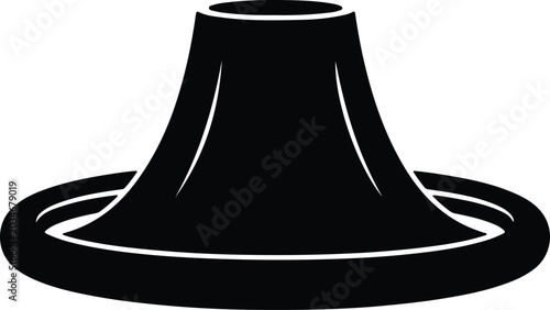 Принти на полотні Silhouette design of a latex condom icon for health safety vector