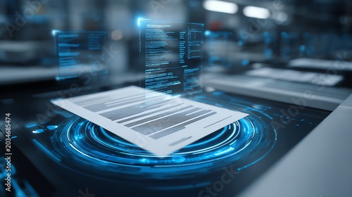 AI system verifying business licenses and compliance documents.