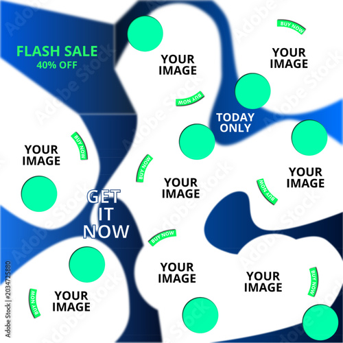 Modern Social Media Post Template for Business Promotion
