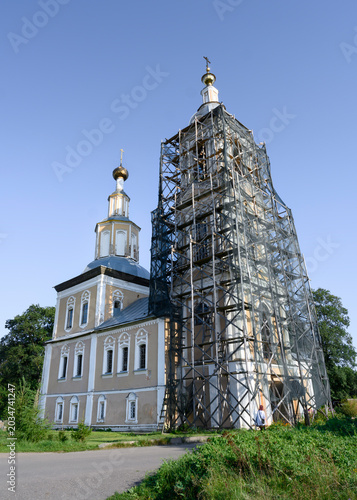 Restoration of the Church of the Kazan Icon of the Mother of God and its Bell tower in the town of Uglich