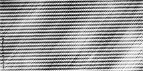 Tableau sur toile Thin slash lines seamless pattern