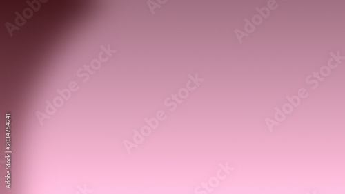 Billede på lærred Soft pink gradient background with subtle shadows