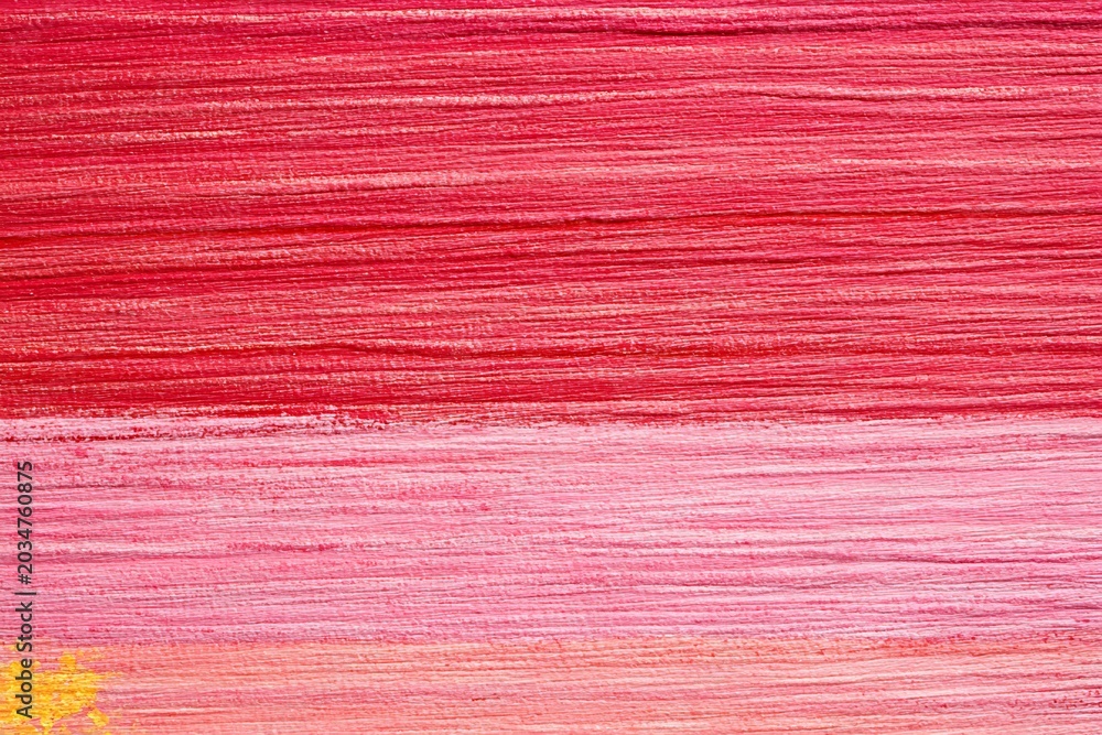 Fototapeta premium Abstract sunset with brush strokes