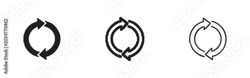Bild auf Leinwand Minimalist thin outline icon of a mother and two children, symbolizing family, childhood, and parental bonding