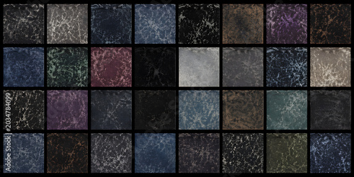 32 Vintage Acid Wash and Distressed T-Shirt Fabric Textures Set