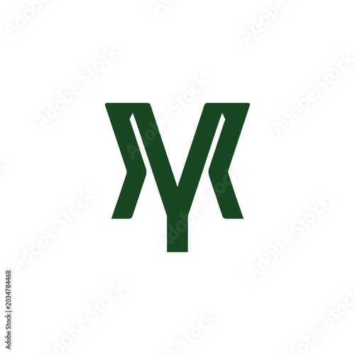 Logo MY Simple Minimalist Modern