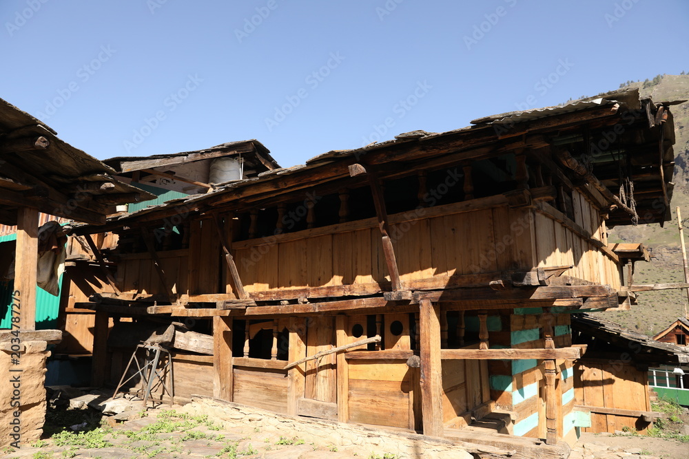 Fototapeta premium old farm house