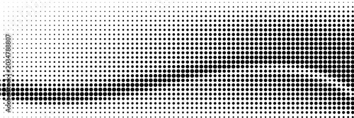 Foto grunge Halftone white and black dots pattern and black gradient grunge texture background