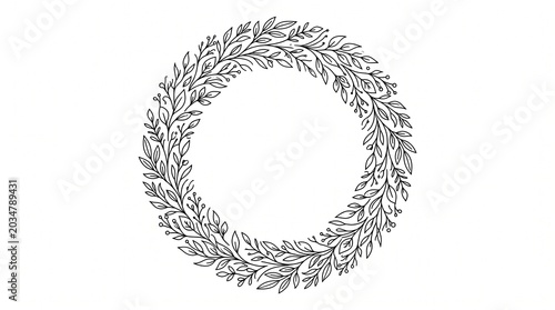 frame of leaf design vector background
