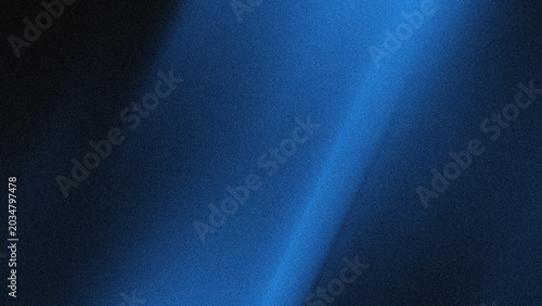 Bild auf Leinwand Deep blue light sweeps across textured surface