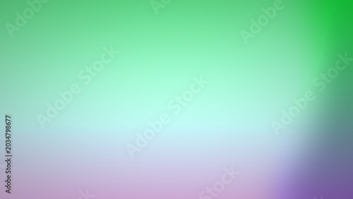 Bild auf Leinwand Pixelated gradient abstract background with soft green blue and purple hues
