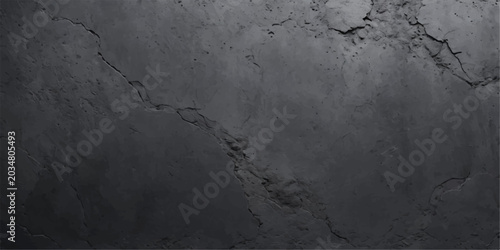 Tableau sur toile This dark and moody background features a vintage grunge metal and rough concret