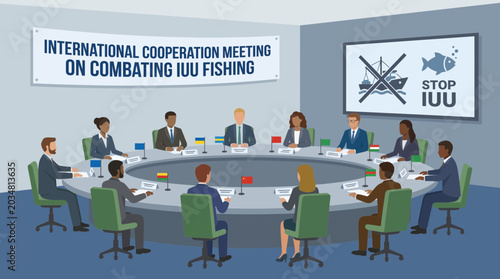 Foto International Cooperation Meeting on Combating IUU Fishing