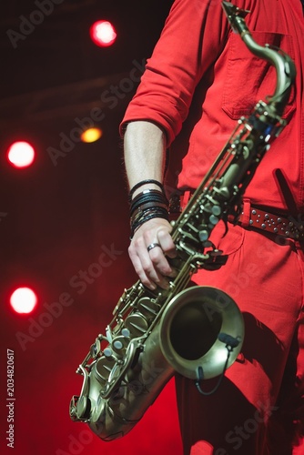 Obraz na płótnie saxophone
