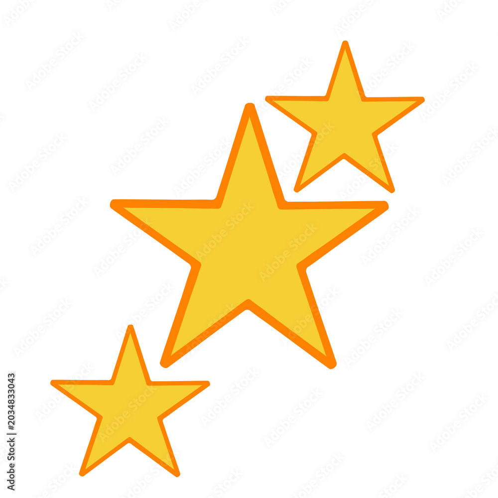 Obraz premium set of stars