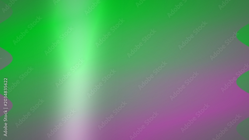 Fototapeta premium Abstract gradient background with vibrant green and purple hues, smooth blend, digital art, colorful design, modern graphic, close-up view