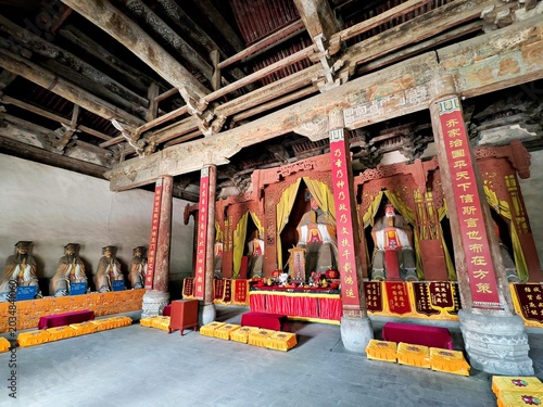 Jiangzhou Confucian Temple, Xinjiang County, Yuncheng, Shanxi, China