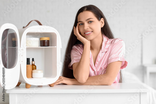 Beautiful young happy woman...