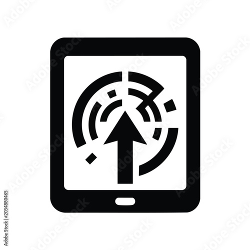 Smart Technology Interface Icon, Digital, Interface, Interactive, Connection, Smart Technology