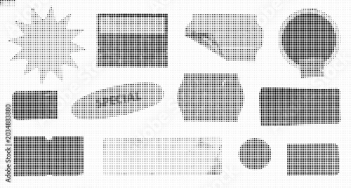 Cuadro en lienzo A collection of various shaped objects are arranged on a flat surface indoors