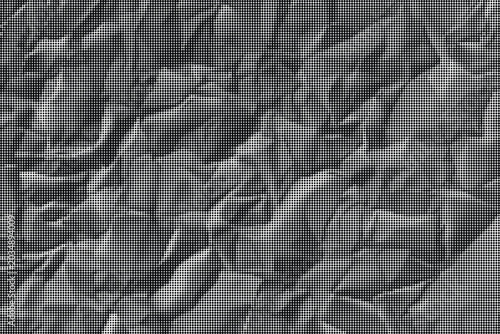 Photos A crumpled grey paper texture fills the frame on a transparent background