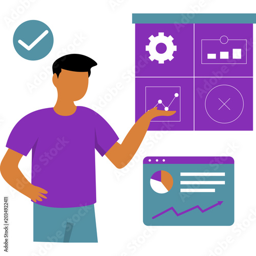 Handdrawn Business Startup Illustration
