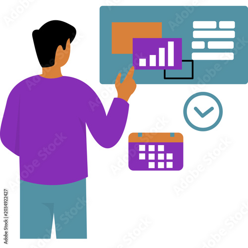 Handdrawn Business Startup Illustration