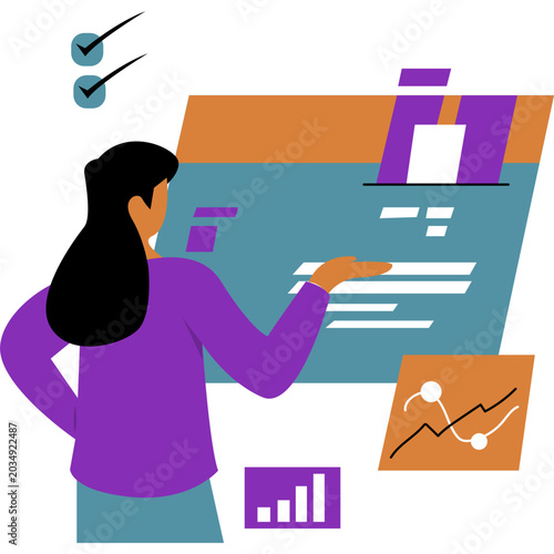Handdrawn Business Startup Illustration