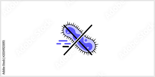 Foto No Bacteria Icon