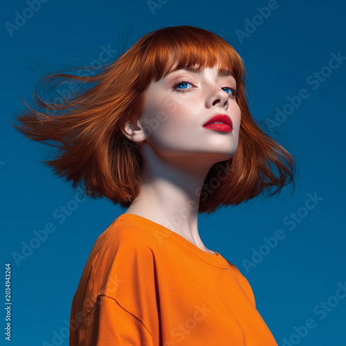 Red Hair Woman