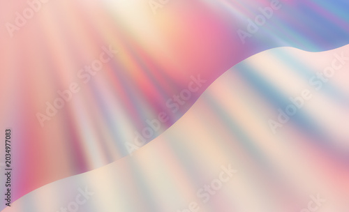 Wave gradient background with smooth colorful stripes