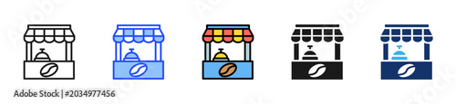 Fotografi Order Bell Icon Collection With Multiple Styles