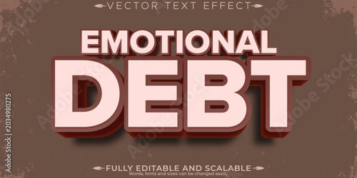 Photos Retro sticker text effect, editable 70s and 80s text style